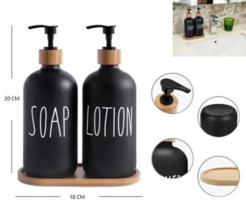 Set 2 Dispenser Grandes con Base 623ii